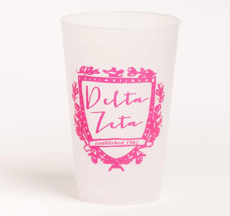 Delta Zeta Frosted Flex Cup