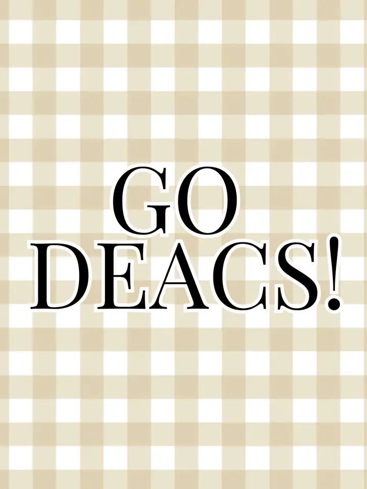 GO DEACS! Gameday Pin