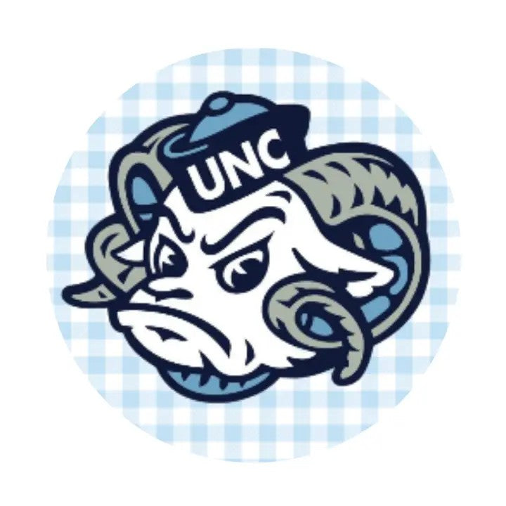 UNC Rameses Gingham Pin