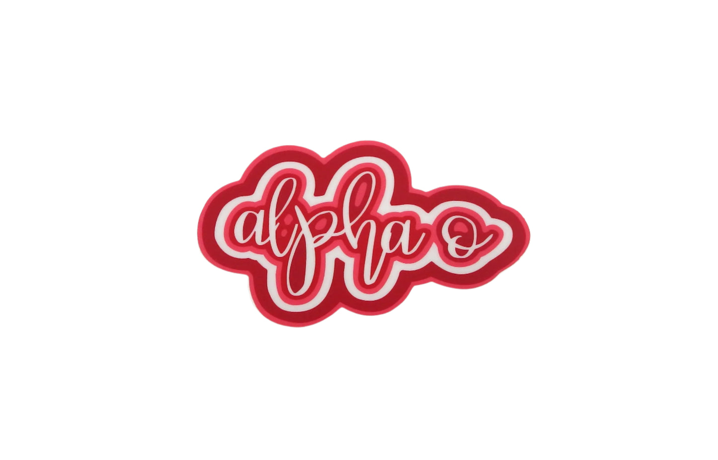 Alpha Omicron Pi Sorority Decal