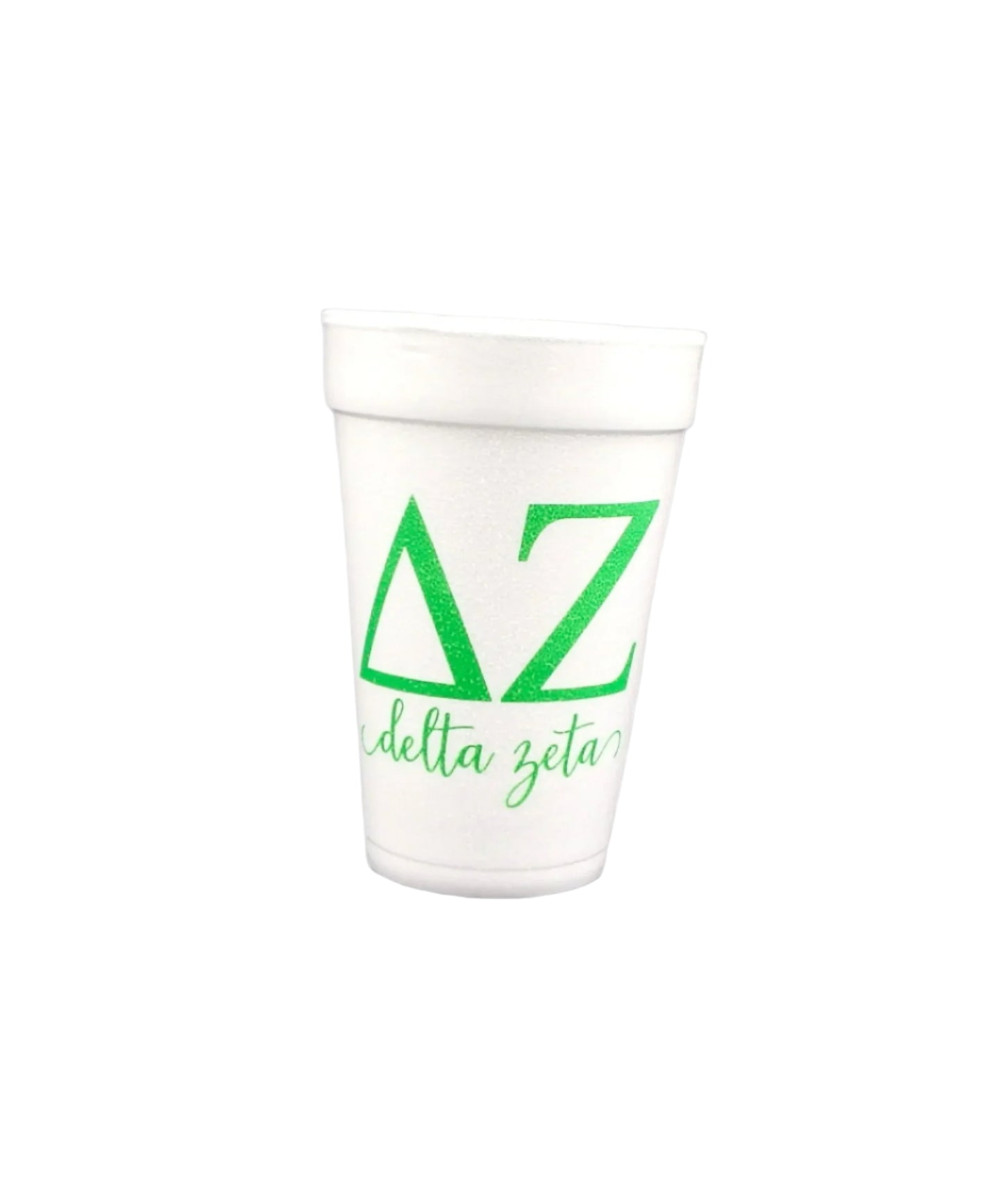 Delta Zeta 10 count Sorority Foam Cups
