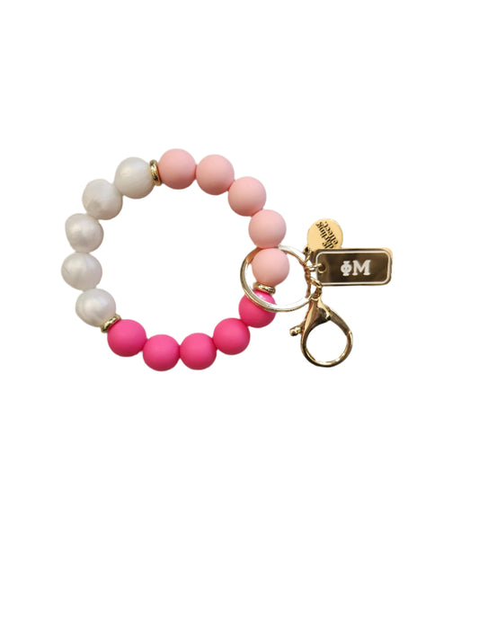 Phi Mu Hands-Free Keychain