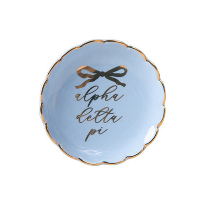 Alpha Delta Pi Ring Dish