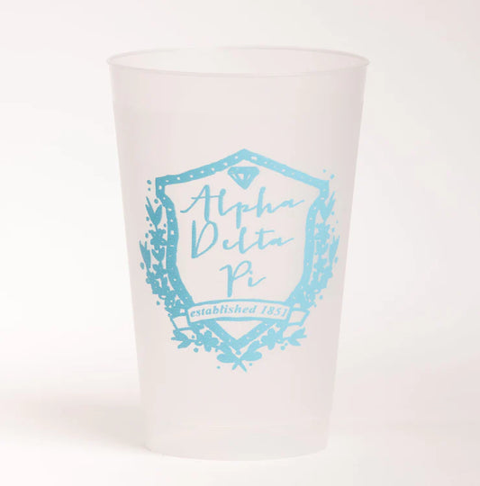 Alpha Delta Pi Frosted Flex Cup