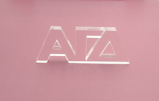 Alpha Gamma Delta Acrylic Shelf Letters