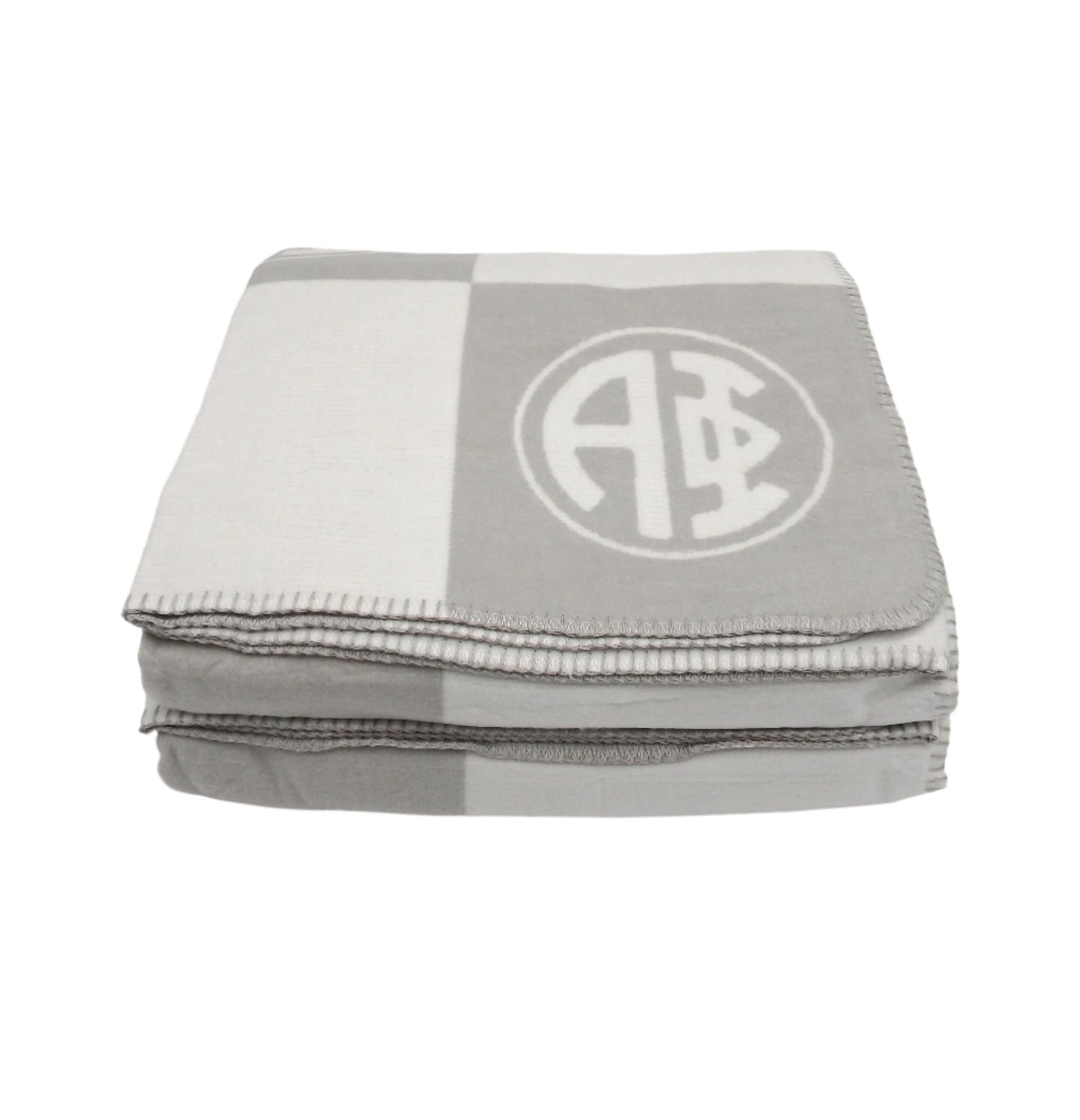 Alpha Phi Circle Monogram Blanket