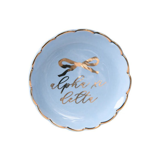 Alpha Xi Delta Ring Dish