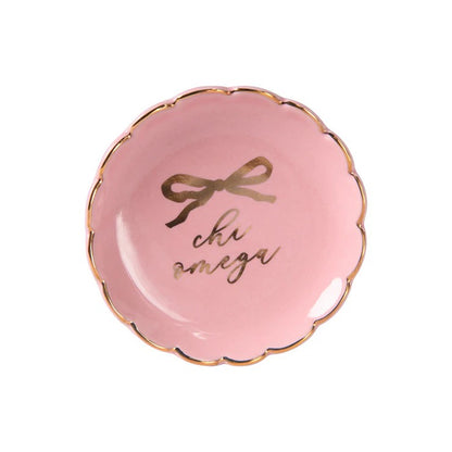 Chi Omega Ring Dish