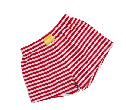 Chi Omega Campus Stripe Shorts