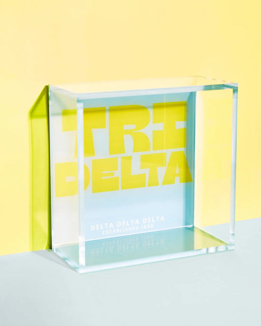 Delta Delta Delta Trinket Tray
