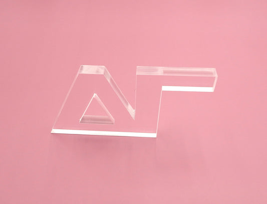 Delta Gamma Acrylic Shelf Letters