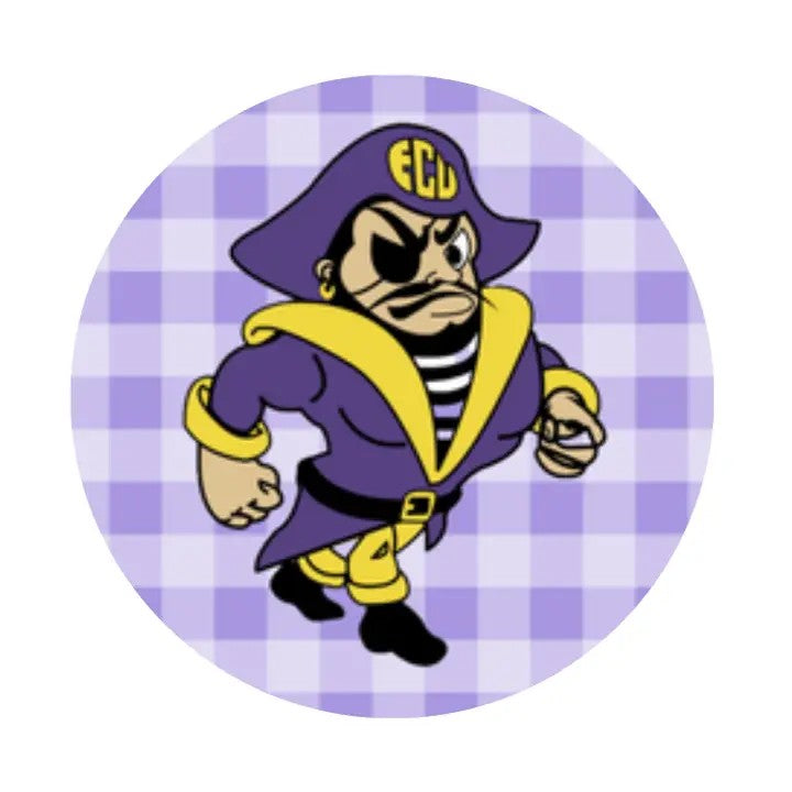 Pee Dee Pirate Pin