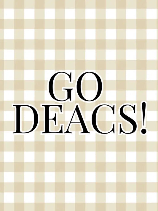 GO DEACS! Gameday Pin
