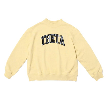 Kappa Alpha Theta Keepsake Mock Neck Crew