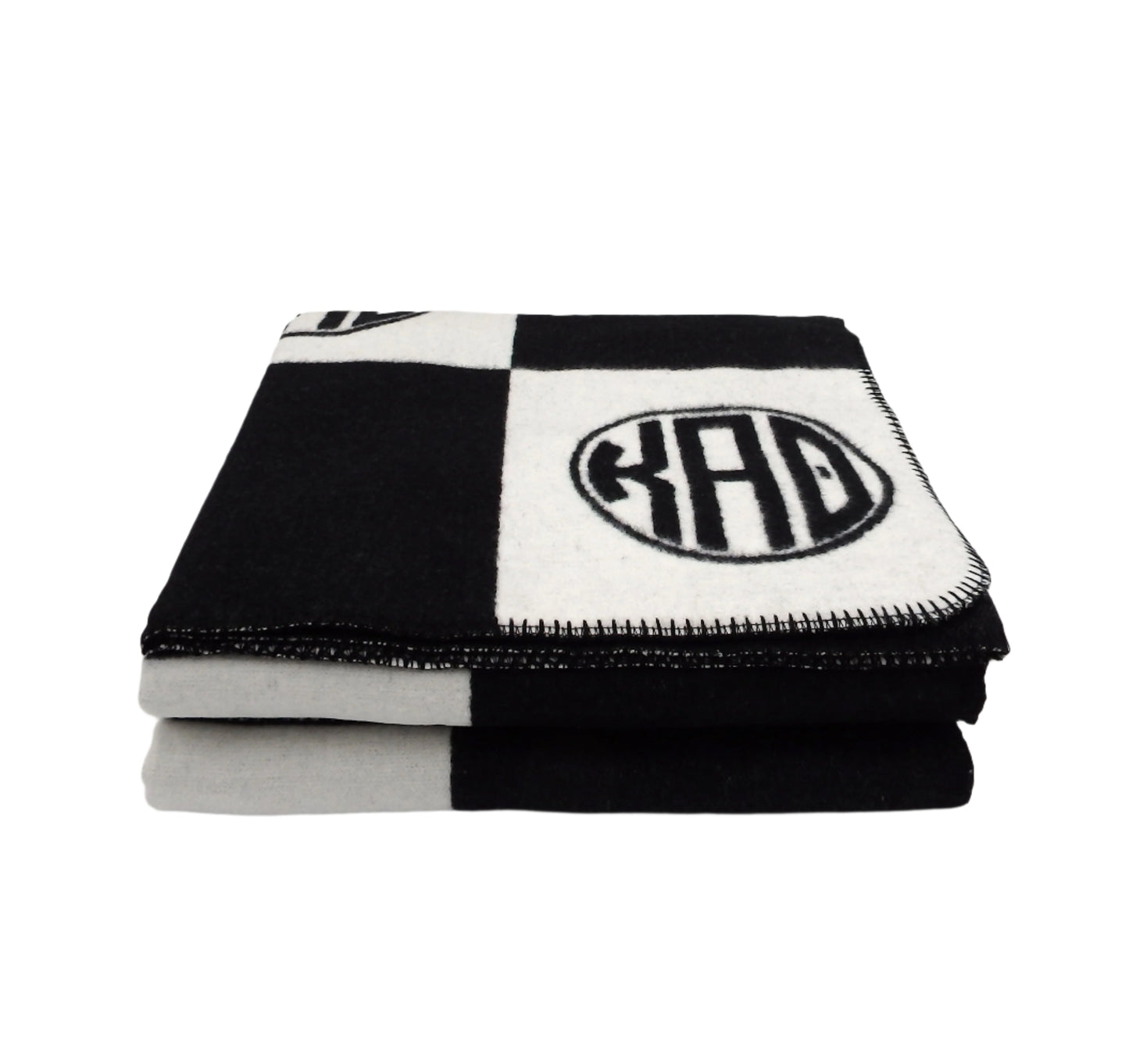 Kappa Alpha Theta Circle Monogram Blanket