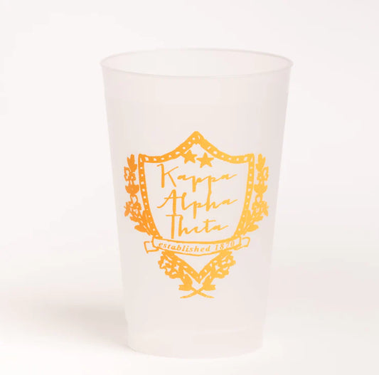 Kappa Alpha Theta Frosted Flex Cup