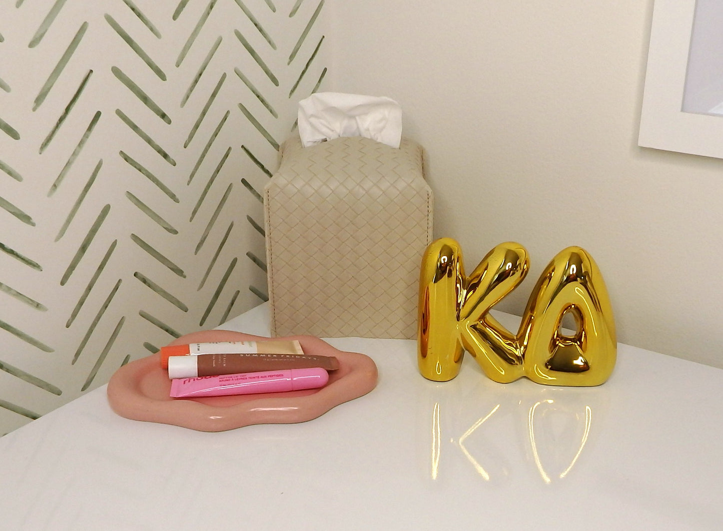Kappa Delta Gold Shelf Letters