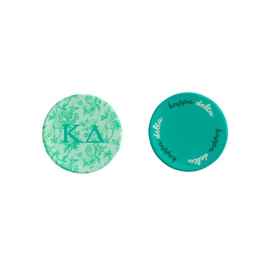 Kappa Delta Floral Coaster