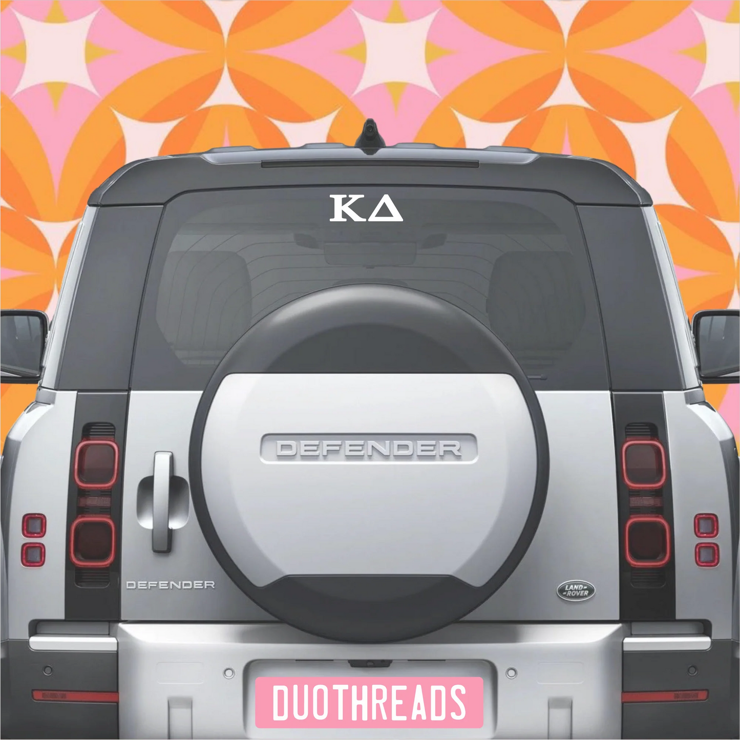 Kappa Delta Sorority Car Decal