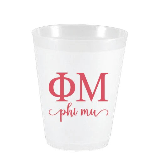 Phi Mu Letters Frost Cup
