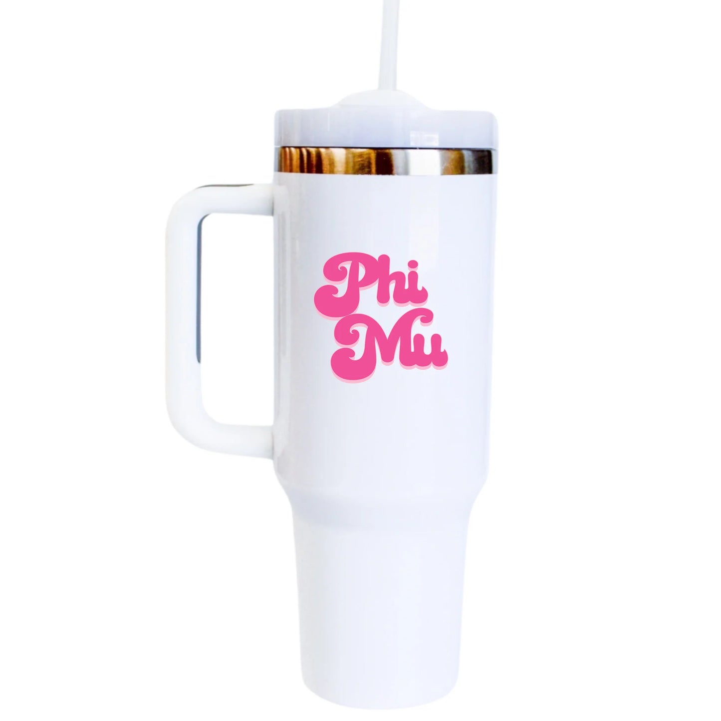 Phi Mu Legacy Tumbler