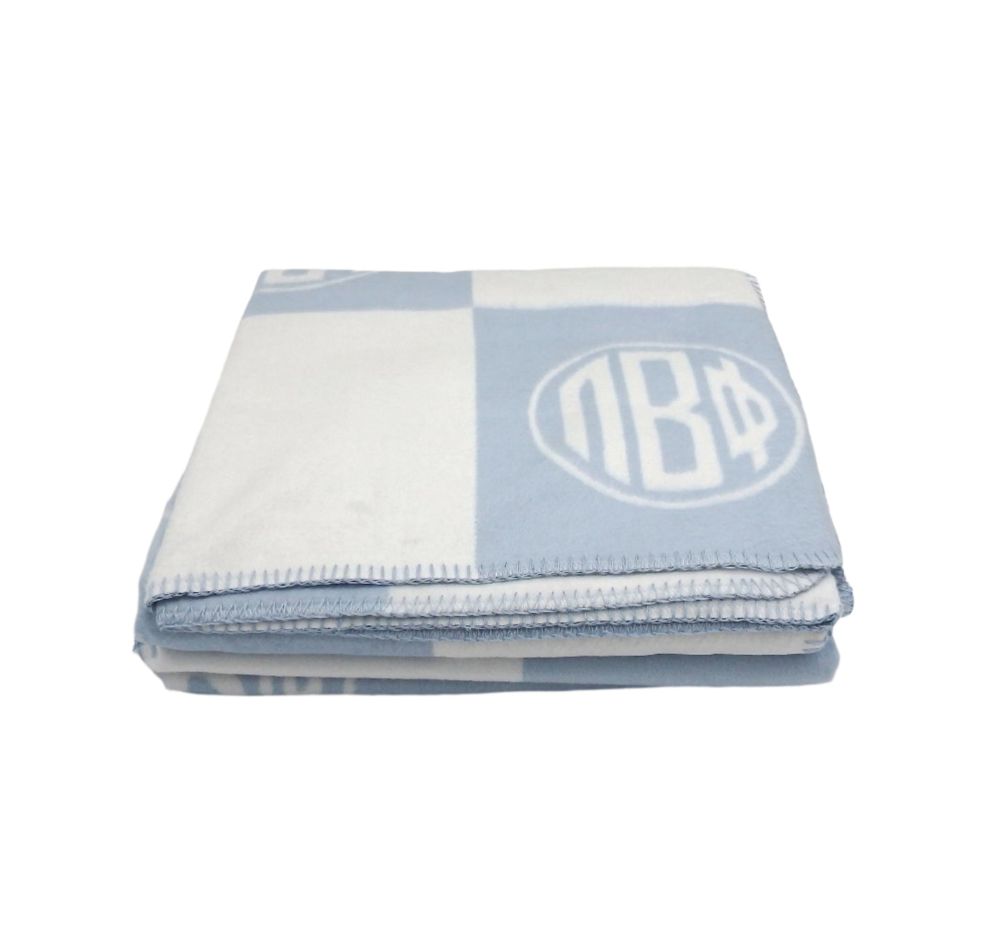 Pi Beta Phi Circle Monogram Blanket