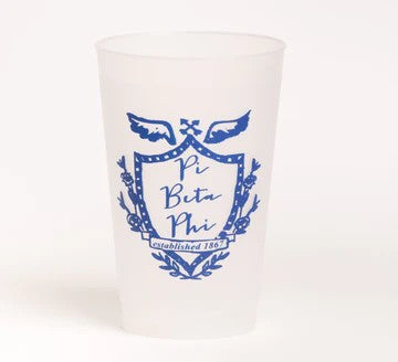Pi Beta Phi Frosted Flex Cup