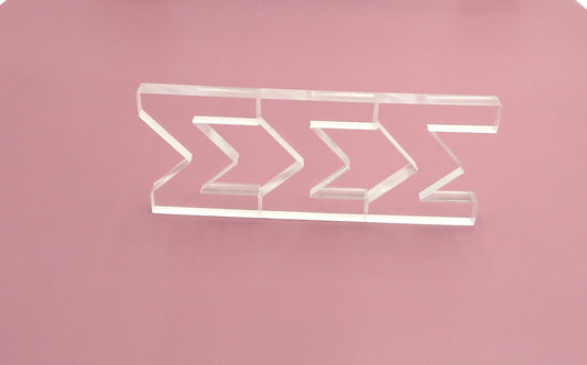 Sigma Sigma Sigma  Acrylic Shelf Letters