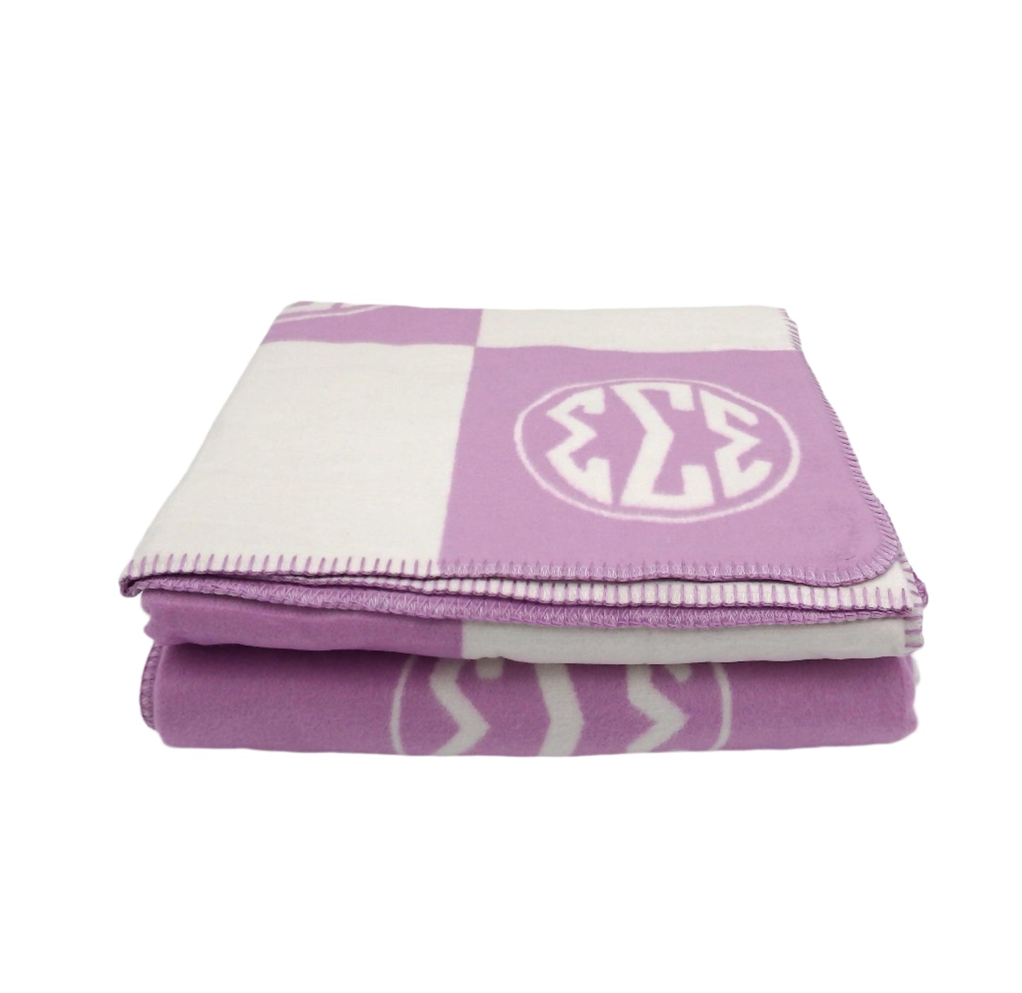 Sigma Sigma Sigma Circle Monogram Blanket