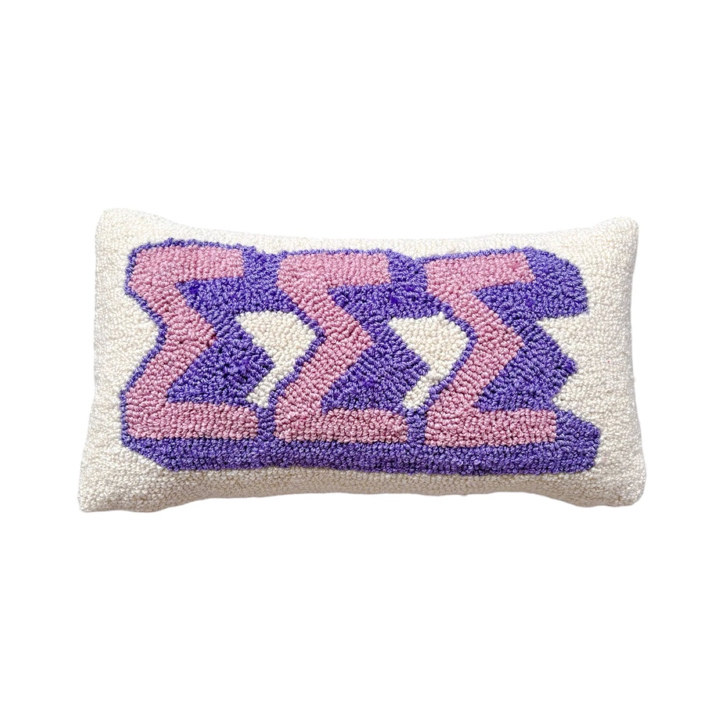 Sigma Sigma Sigma Sorority Hook Pillow