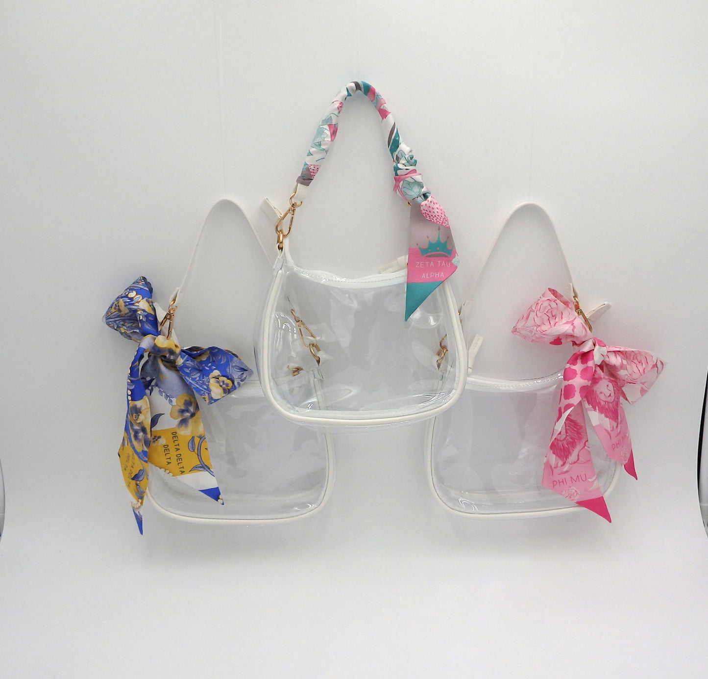 Clara Stadium Purse White