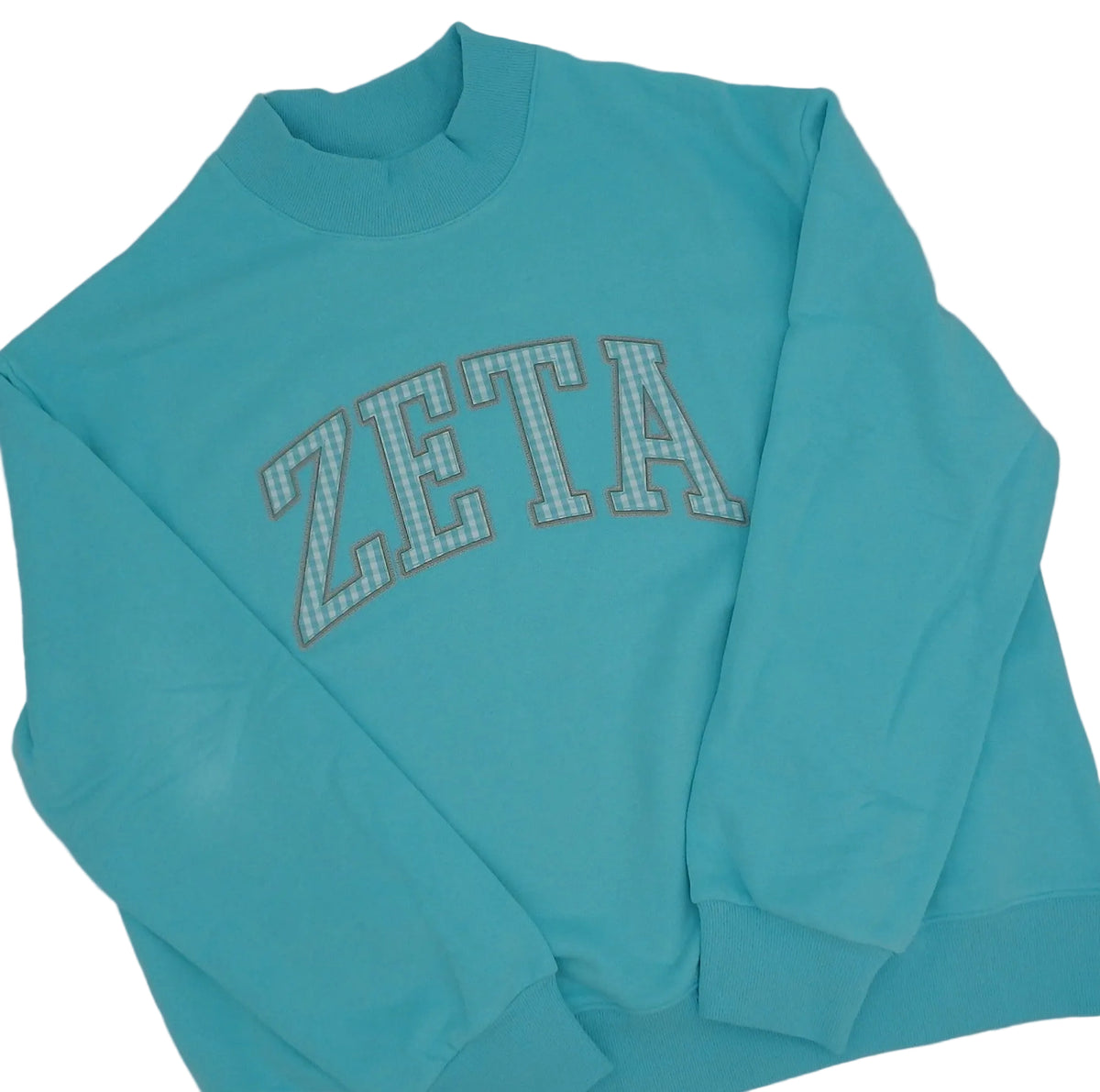 Zeta Tau Alpha Keepsake Mock Neck Crew