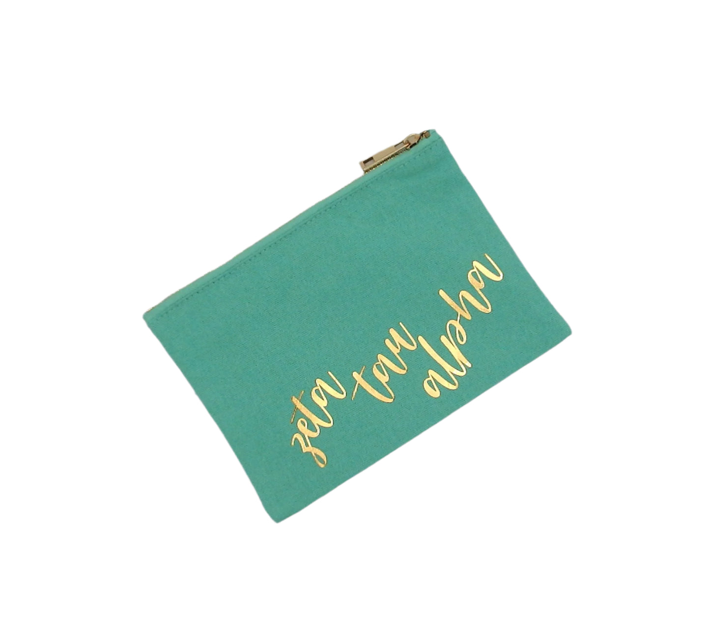 Zeta Tau Alpha Canvas Pouch