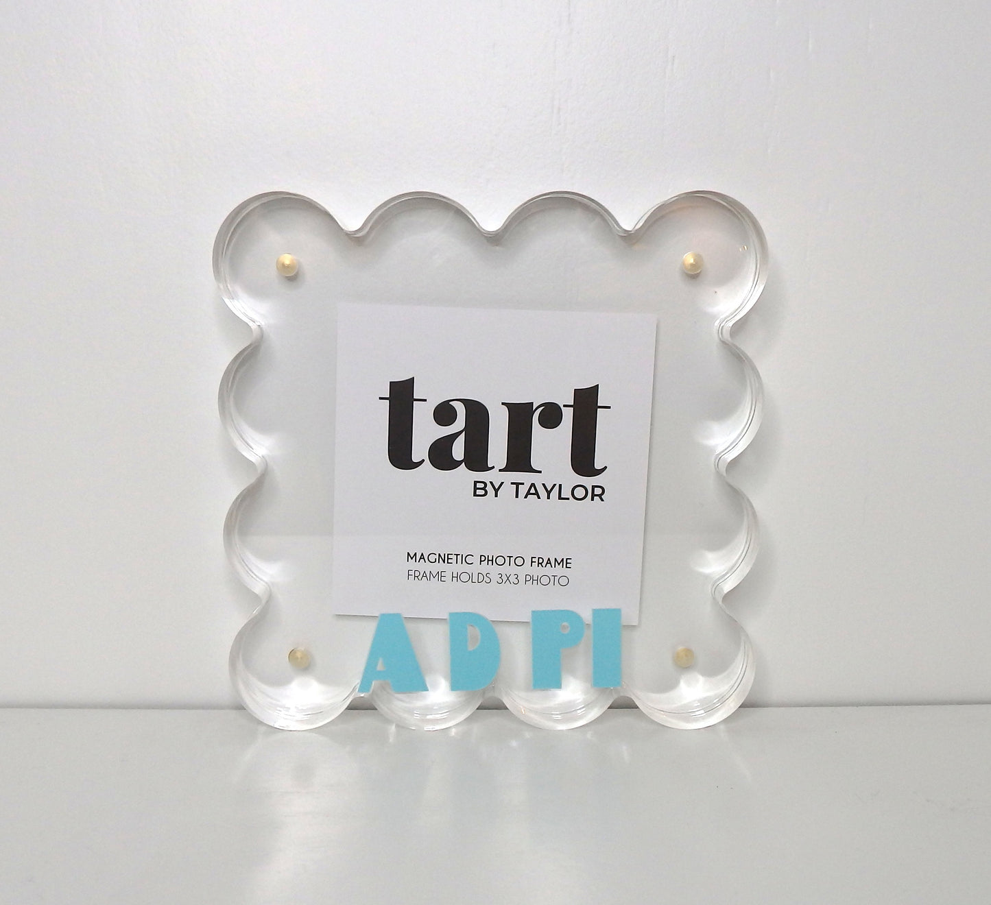 Alpha Delta Pi Scalloped Acrylic Photo Frame