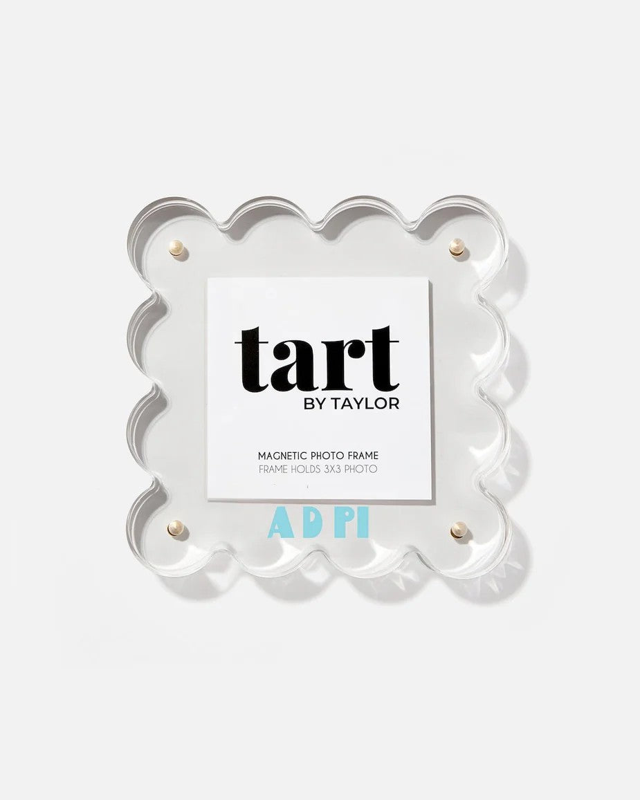 Alpha Delta Pi Scalloped Acrylic Photo Frame