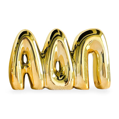 Alpha Delta Pi Gold Shelf Letters