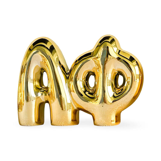 Alpha Phi Gold Shelf Letters