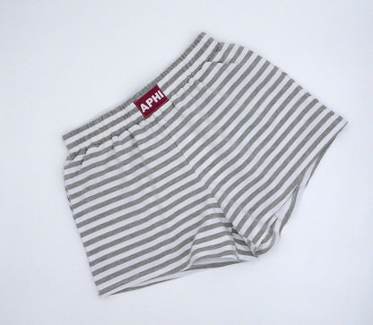 Alpha Phi Campus Stripe Shorts