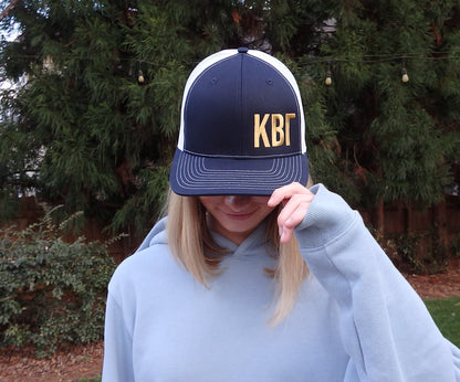 Kappa Beta Gamma Hat - blue