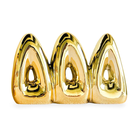 Delta Delta Delta Gold Shelf Letters