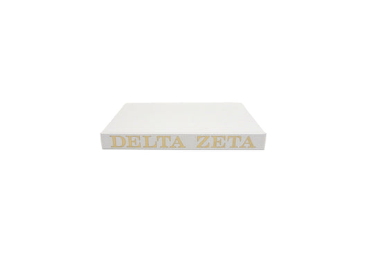 Delta Zeta Sorority Blank Book