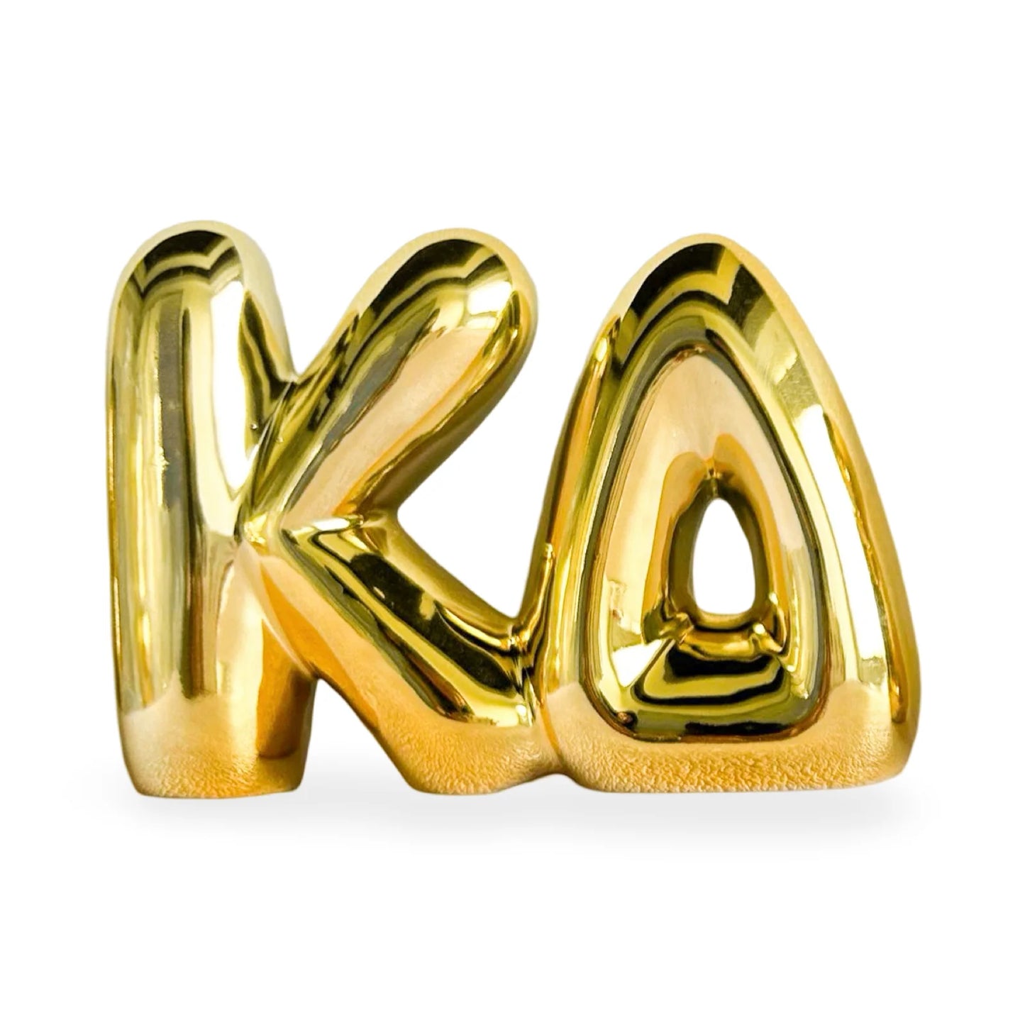 Kappa Delta Gold Shelf Letters