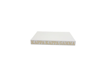 Kappa Kappa Gamma Sorority Blank Book