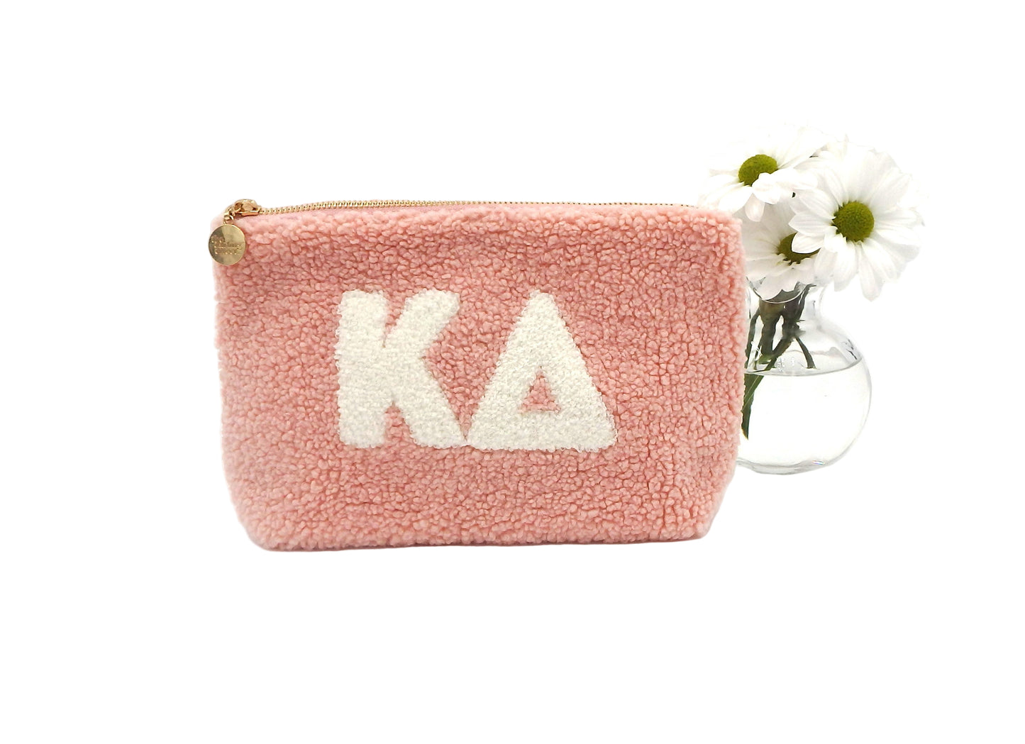Kappa Delta Greek Letter Teddy Pouch
