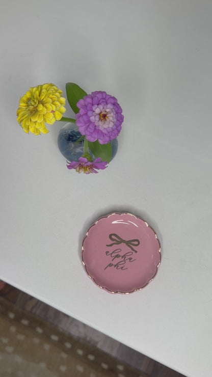 Zeta Tau Alpha Ring Dish