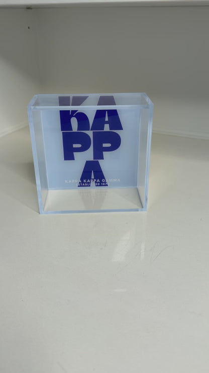 Kappa Delta Trinket Tray