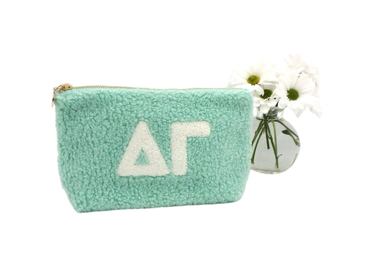 Delta Gamma Greek Letter Teddy Pouch