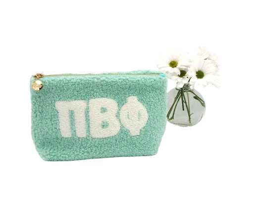 Pi Beta Phi Greek Letter Teddy Pouch