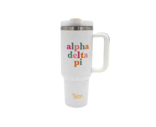 Alpha Delta Pi Sorority Tumbler