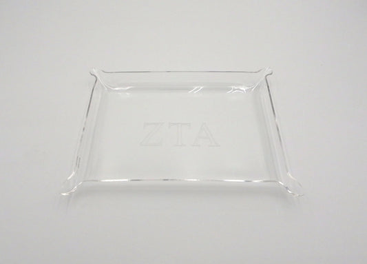 Zeta Tau Alpha Sorority Catchall Tray